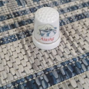 Porcelain Alaska Seal Thimble